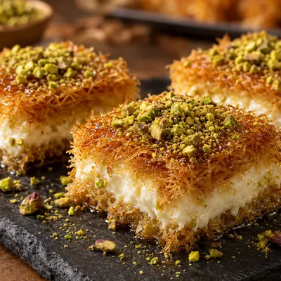 كنافة القشطة